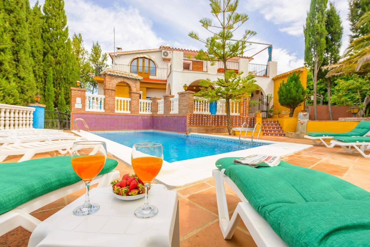 Casa Jardin Del Olivar Con Piscina Privada Алькаусін Екстер'єр фото