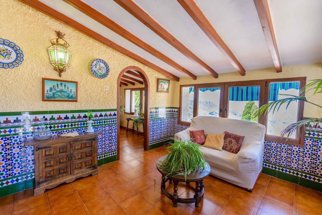 Casa Jardin Del Olivar Con Piscina Privada Алькаусін Екстер'єр фото