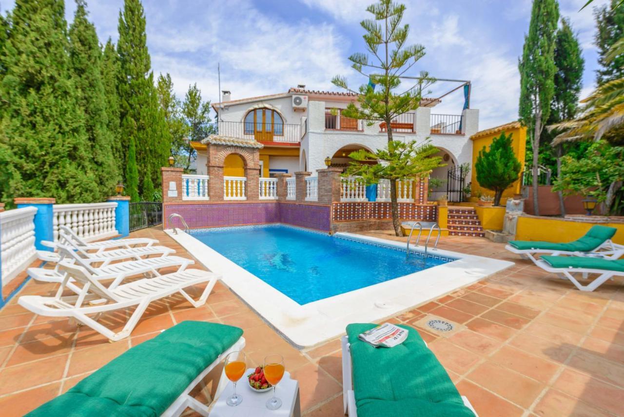 Casa Jardin Del Olivar Con Piscina Privada Алькаусін Екстер'єр фото