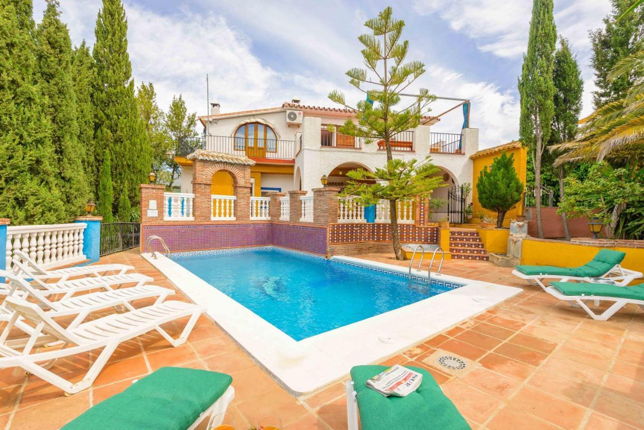 Casa Jardin Del Olivar Con Piscina Privada Алькаусін Екстер'єр фото
