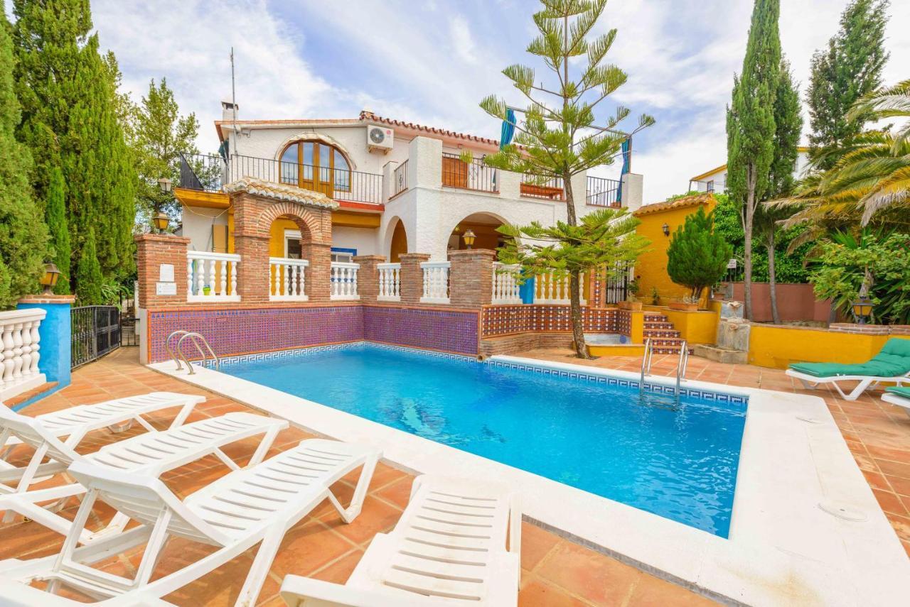 Casa Jardin Del Olivar Con Piscina Privada Алькаусін Екстер'єр фото